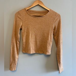 American Eagle Cropped long sleeve